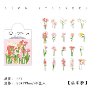 Deco Flower Stickers