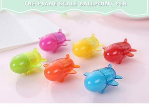 Mini Plane Ballpoint Pen Set (6pcs)