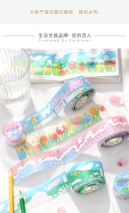 Colorful Nature Wide Washi Tapes