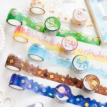 Load image into Gallery viewer, Sweet Deserts Washi Tapes (8 Designs)
