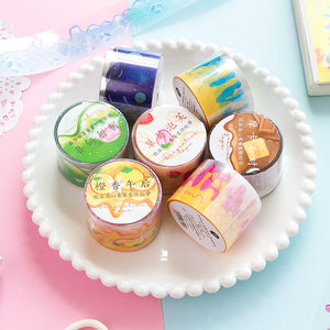 Sweet Deserts Washi Tapes (8 Designs)