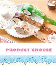 Load image into Gallery viewer, Sweet Deserts Washi Tapes (8 Designs)
