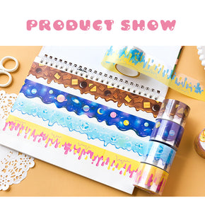 Sweet Deserts Washi Tapes (8 Designs)