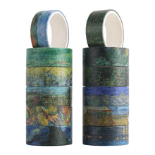 Load image into Gallery viewer, Limited Edition - Van Gogh Painting Washi Tape Set
