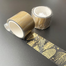 Load image into Gallery viewer, Golden Nature Transparent Masking Tapes
