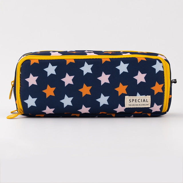 Wholesale TULX Three Layer Kawaii Pencil Case With Large Capacity