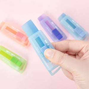 Jelly Color Retractable Move Erasers (4 colors)