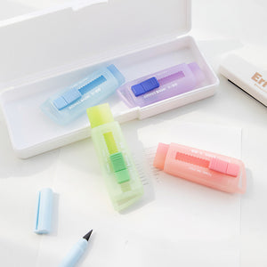 Jelly Color Retractable Move Erasers (4 colors)