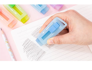 Jelly Color Retractable Move Erasers (4 colors)