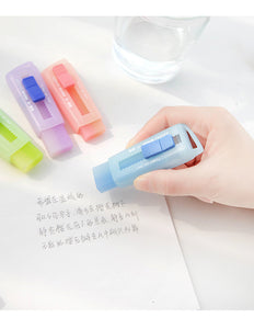 Jelly Color Retractable Move Erasers (4 colors)