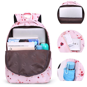 Floral Pink Kids Packpack - Limited Edition