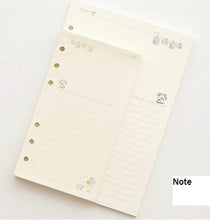 Load image into Gallery viewer, Cute Planner Filler Paper Series - A5 &amp; A 6 - Original Kawaii Pen
