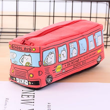 Load image into Gallery viewer, Kawaii School Bus Pencil Case (4 types)
