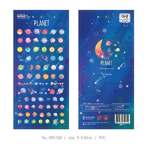 The Planet Decorative Stickers