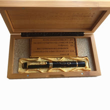 Load image into Gallery viewer, Vintage Style Japanese Dragon Fountain Pen in Wooden Box
