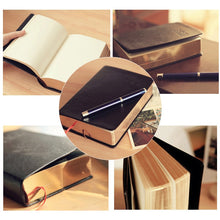 Load image into Gallery viewer, Vintage Retro Leather Blank Diary - Original Kawaii Pen
