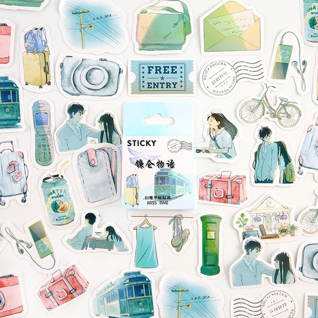 Travel Diary Stickers