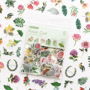 Leaves & Flower Stickers