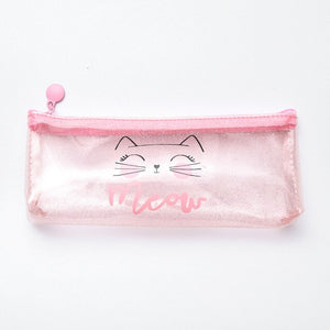 Cute Pink Pencil Cases (4 Designs)